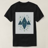 Binary Code Geometric Pattern for Programmers and  T-shirt (Design voorkant)