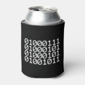BINARY GEEK KOELBOX BLIKJESKOELER (Blikje Voorkant)