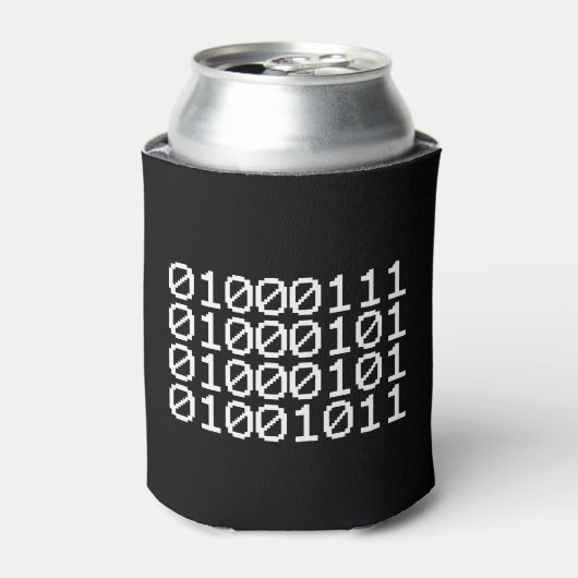 BINARY GEEK KOELBOX BLIKJESKOELER (Blikje Voorkant)