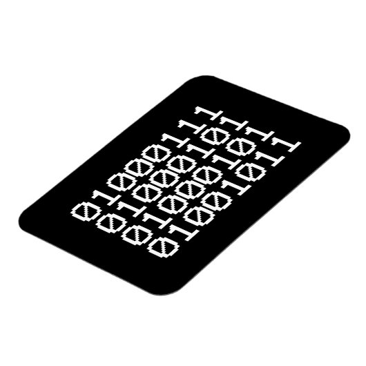 BINARY GEEK MAGNEET (Linkerzijde)
