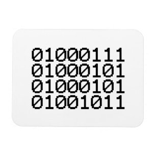 BINARY GEEK MAGNEET