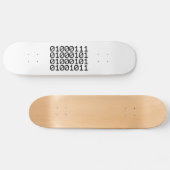 BINARY GEEK SKATEBOARD (Horizontaal)