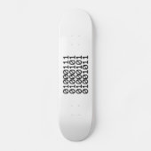 BINARY GEEK SKATEBOARD (Voorkant)