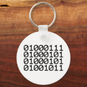 BINARY GEEK SLEUTELHANGER (Voorkant)