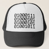 BINARY GEEK TRUCKER PET (Voorkant)