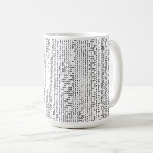 Binary Mug 15 oz (Devant droit)