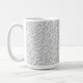 Binary Mug 15 oz (Gauche)