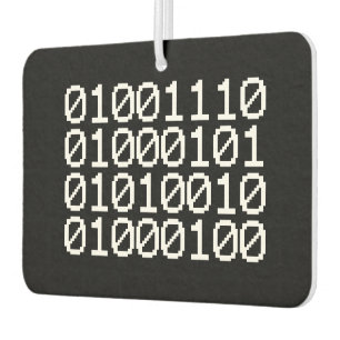 BINARY NERD AIR FRESHENER LUCHTVERFRISSER