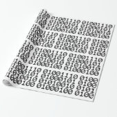 BINARY NERD CADEAUPAPIER (Uitgerold)