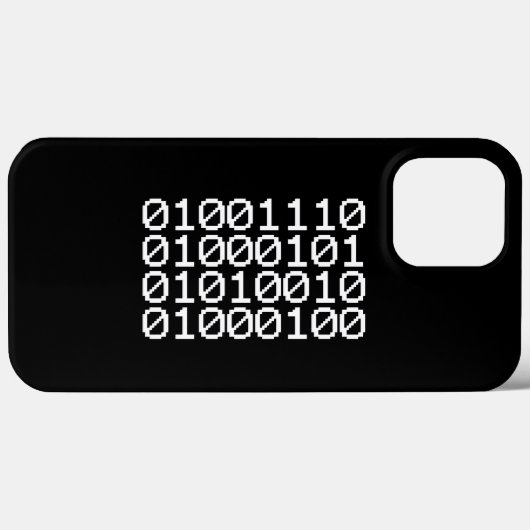 BINARY NERD Hoesje-Mate iPhone CASE (Achterkant (horizontaal))