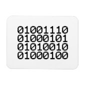 BINARY NERD MAGNEET (Horizontaal)