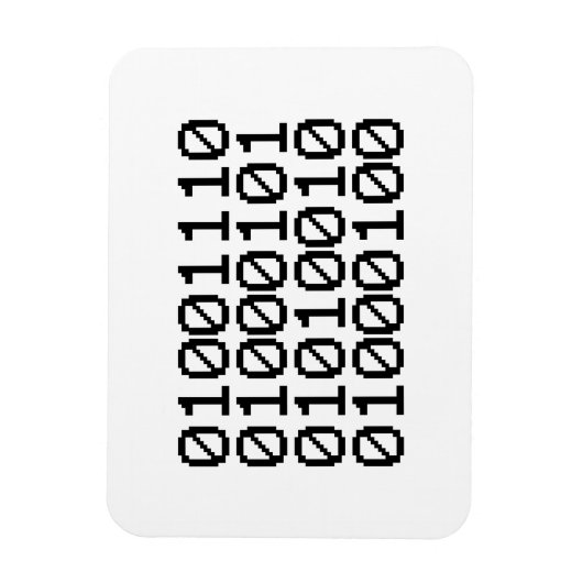 BINARY NERD MAGNEET (Verticaal)