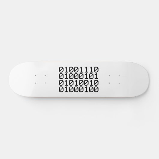 BINARY NERD SKATEBOARD (Horizontaal)