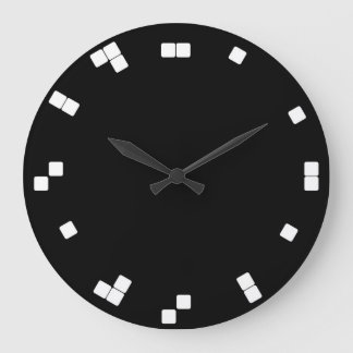 Binary Wall Clock Grote Klok