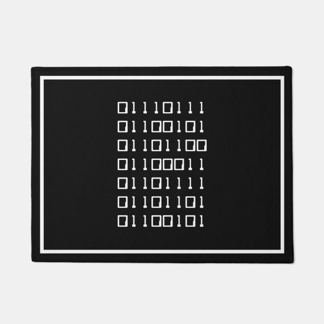 Binary Welcome Mat (Voorkant)