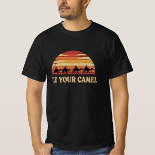 Bind Je Kameel - Islamitisch T-Shirt voor Mannen