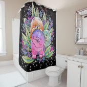 BIND PLAYDATE CHOW - Het gordijn van de douche of (In situ)