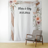 Bindachtergrond - boogfoto's wandkleed (In situ)