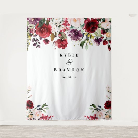 Bindachtergrond, Foto Prop, Foto Booth Wandkleed (Voorkant)