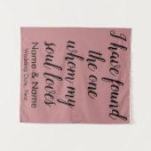 Bindachtergrond voor ceremonie, Rustic Back drop Wandkleed (Voorkant (horizontaal))