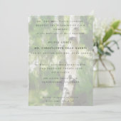 Bindboomontwerp voor de uitnodiging voor weddensch (Staand voorkant)