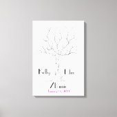 Binddrukboom Canvas Afdruk (Voorkant)