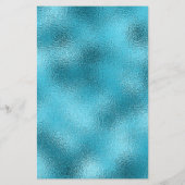 Bindemenu blauwe metalen glitterstof elegant (Achterkant)