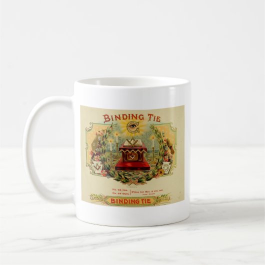 Bindend Stropdas Koffiemok (Links)