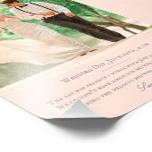 Bindende foto Aangepaste prijsopgave Monogram Blus Afdruk (Hoek)