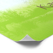 Bindende parapafdrukstructuur poster (Hoek)