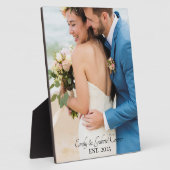 Bindende Pas getrouwd Foto Acryllic Fotoplaat (Zijkant)