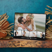 Bindfotocollage met Zigzag Afbeelding Strip Fotoplaat (Zijkant)