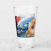 BINDI CHOWABUNGA 16 oz design en verre avant et ar (Dos)