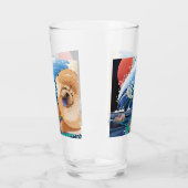BINDI CHOWABUNGA 16 oz design en verre avant et ar (Gauche)