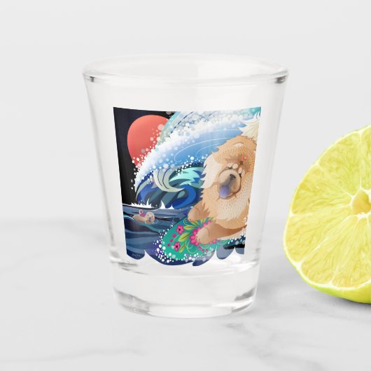 BINDI CHOWABUNGA Chow borrelglas Shot Glas (Voorkant)