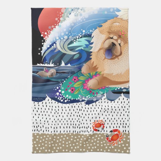 BINDI CHOWABUNGA - Chow cuisine ou serviette de sp (Vertical)