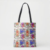 BINDI CHOWS Canvas tas 2 maten (Voorkant)