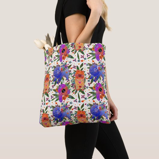 BINDI CHOWS Canvas tas 2 maten (Dichtbij)