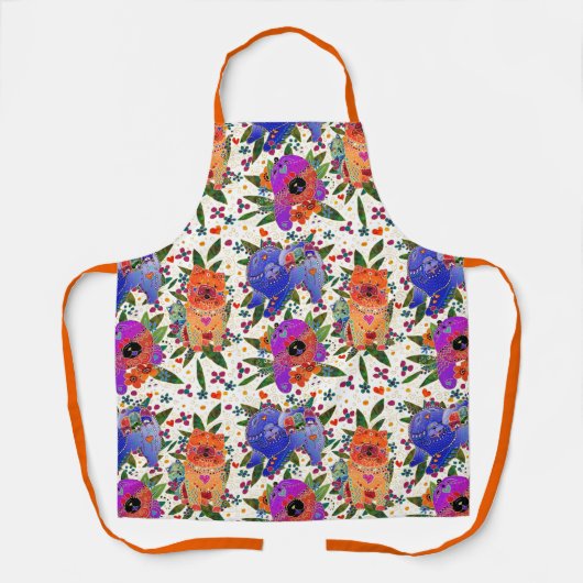 BINDI CHOWS - tablier d'impression complet (Recto)