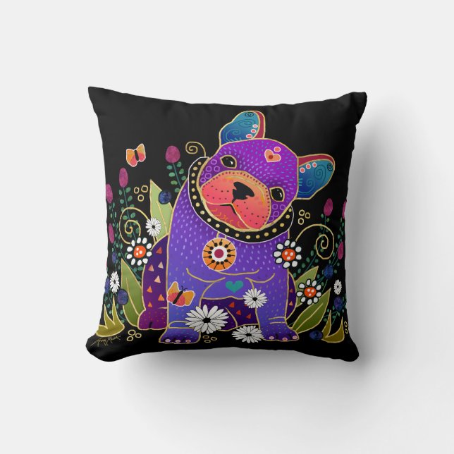 BINDI FRENCHIE - Franse kussens met bulldog (Voorkant)