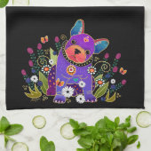 BINDI FRENCHIE serviette de toilette / serviette d (Plié)