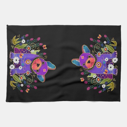 BINDI FRENCHIE serviette de toilette / serviette d (Horizontal)
