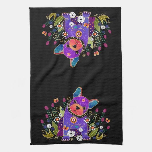 BINDI FRENCHIE serviette de toilette / serviette d (Vertical)