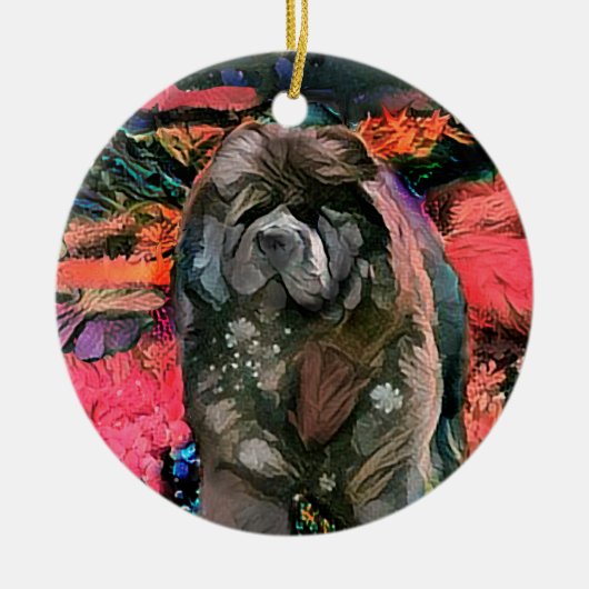 BINDI GARDEN PARTY Chow ornament (Voorkant)