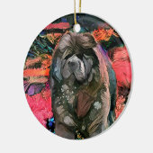 BINDI GARDEN PARTY Chow ornament (Links)