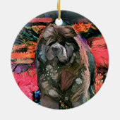 BINDI GARDEN PARTY Chow ornement (Dos)