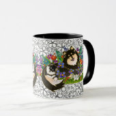 BINDI LAPPY Fins Lapphund mok-kies kleur-grootte Mok (Voorkant rechts)