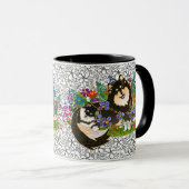 BINDI LAPPY Lapphund finlandais 11 OZ MUG (Devant droit)