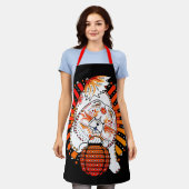 BINDI MI TANG Chow All-Over Print Schort (Gedragen)