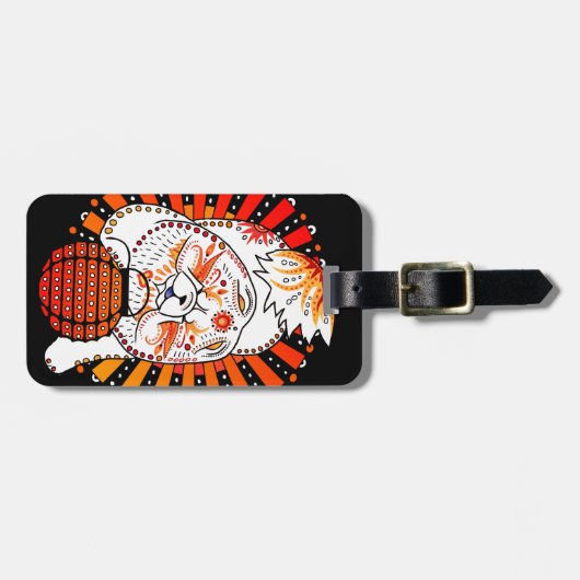 BINDI MI TANG - Chow bagagelabel (Voorkant horizontaal)